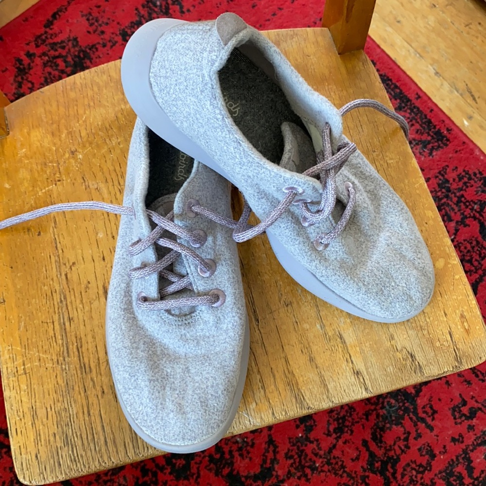 Lavender Allbirds Wool Runners Sz 10